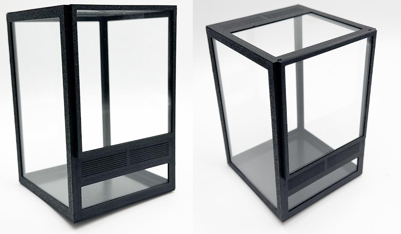 Terrarium szklane 10x10x15cm w zestawie!