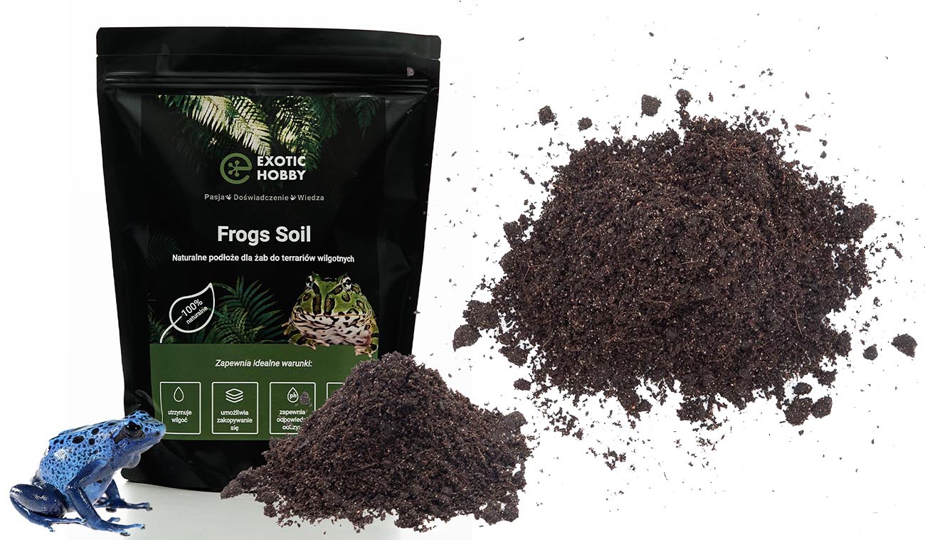 Podłoże Frogs Soil dla żab, drzewołazów i ropuch