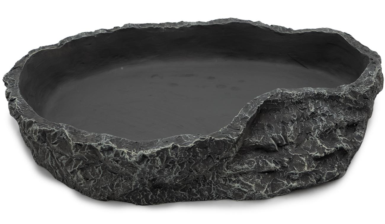 Miseczka do Terrarium Szary Granit 27cm