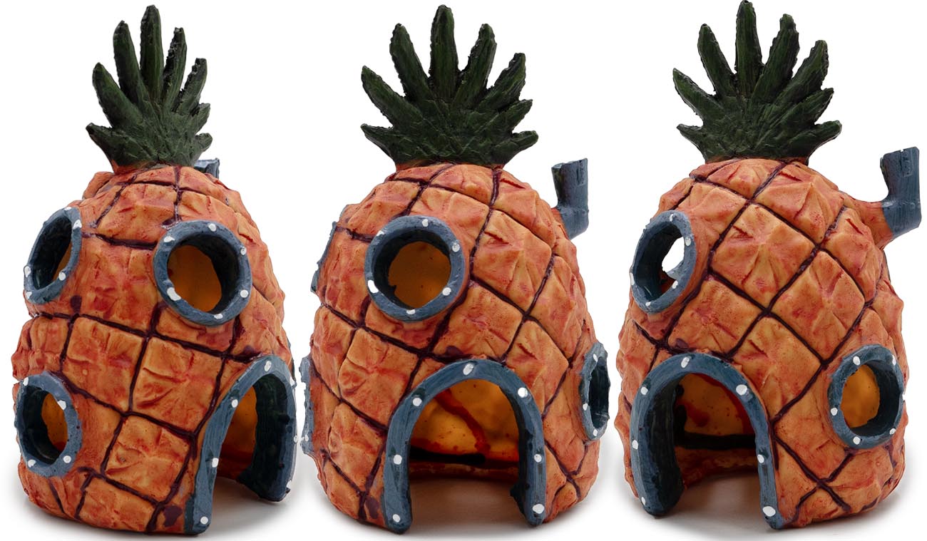 Domek Ananas 8x8x13cm do Terrarium i Akwarium