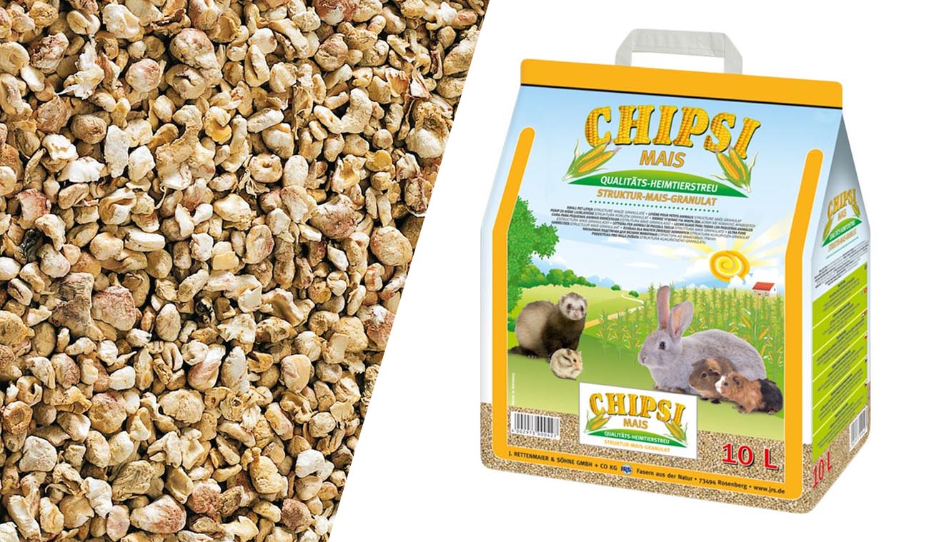 Podłoże kukurydziane Chipsi Mais