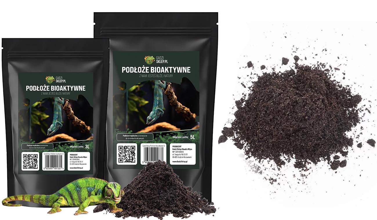 Podłoże bioaktywne do terrarium
