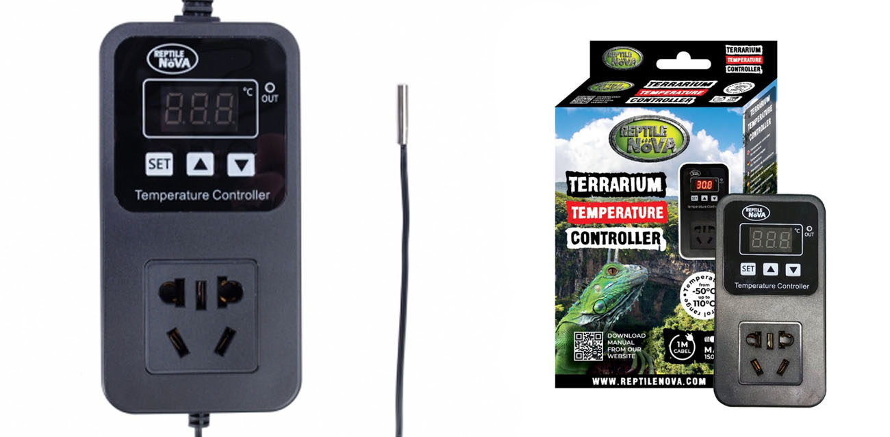 Reptile Nova Termostat Elektroniczny (Grzanie i Chłodzenie) do 1500W