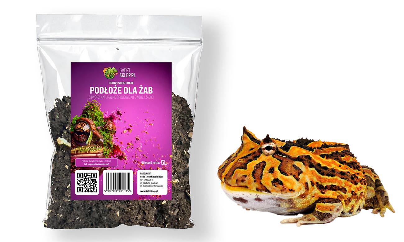 Podłoże dla Żab do terrarium