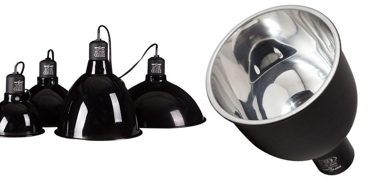 Repti-Zoo Klosz z Odbłyśnikiem 14cm / Oprawa do 75W