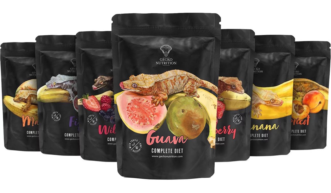 Gecko Nutrition Banan i Guawa – pokarm dla gekonów