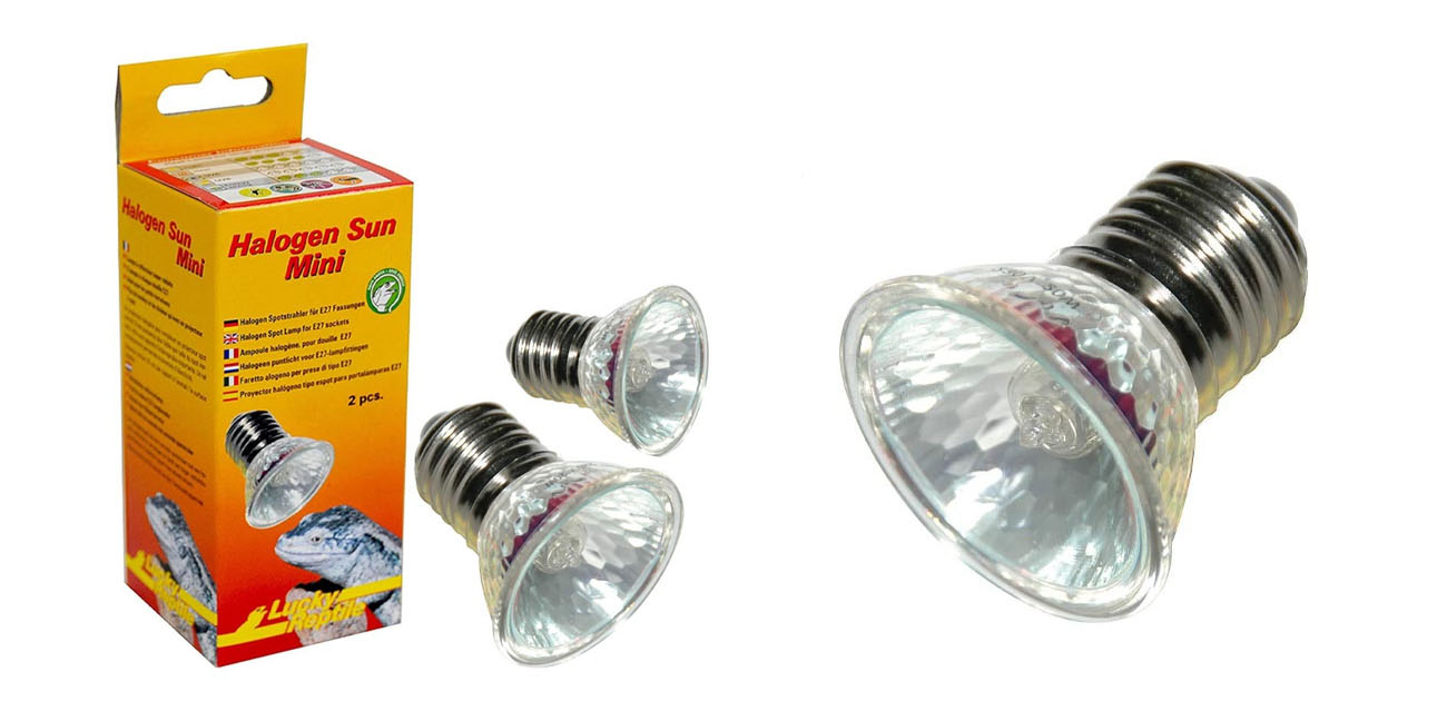 Lucky Reptile Mini Halogen Sun 5cm (20W/35W/50W) - 2 sztuki