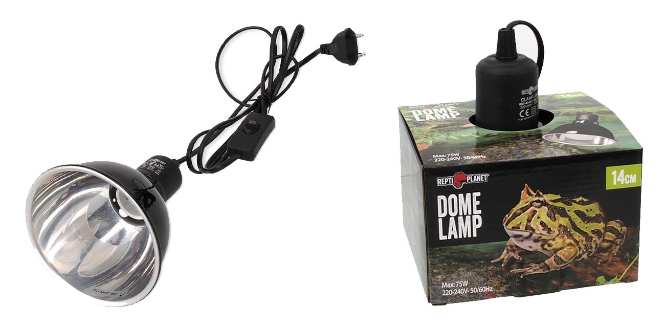 Repti Planet Lampa Kloszowa 14cm do 75W