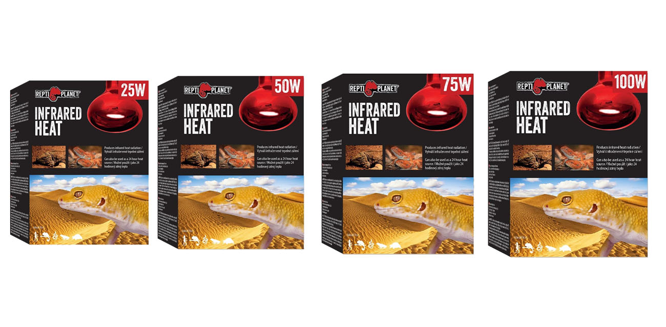 Repti Planet Żarówka Grzewcza Infrared Heat (25W-100W)