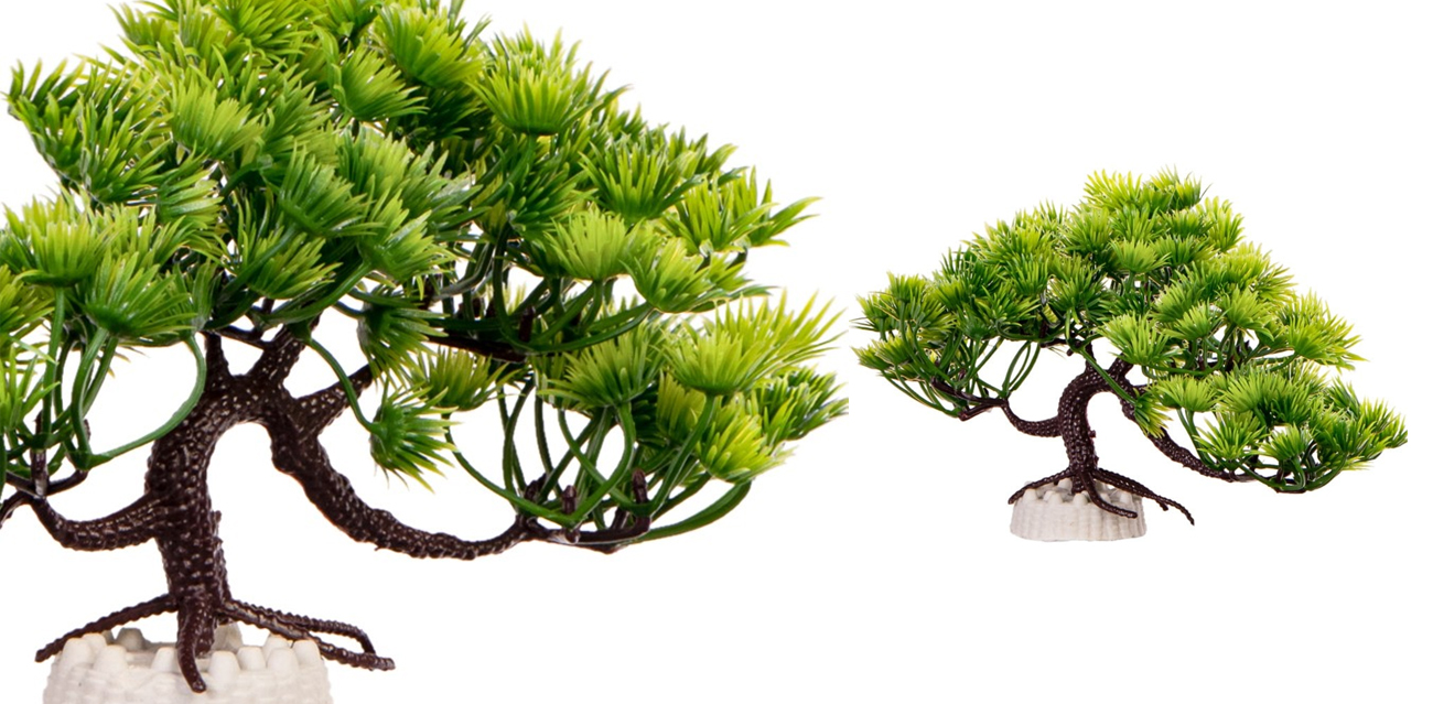 Kruger Meier Sztuczna Sosna "Twisted Pine" 12cm (Styl Bonsai)