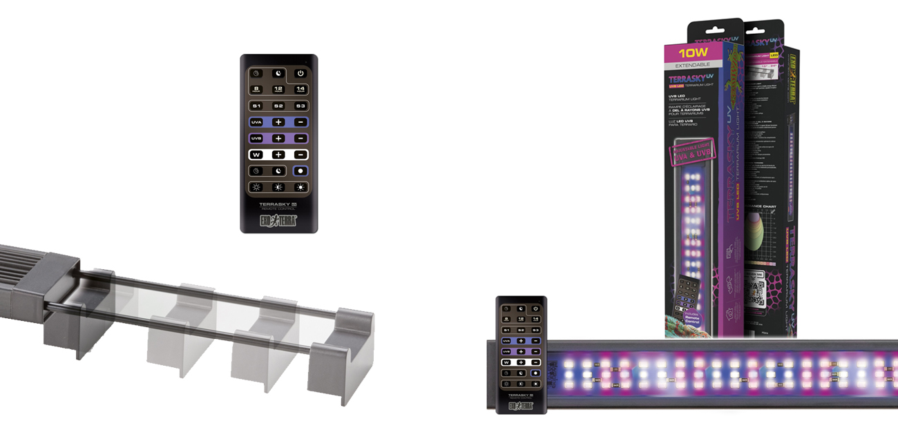 Exo Terra TerraSky Programowalna Belka UVB LED 10W (38-61cm)