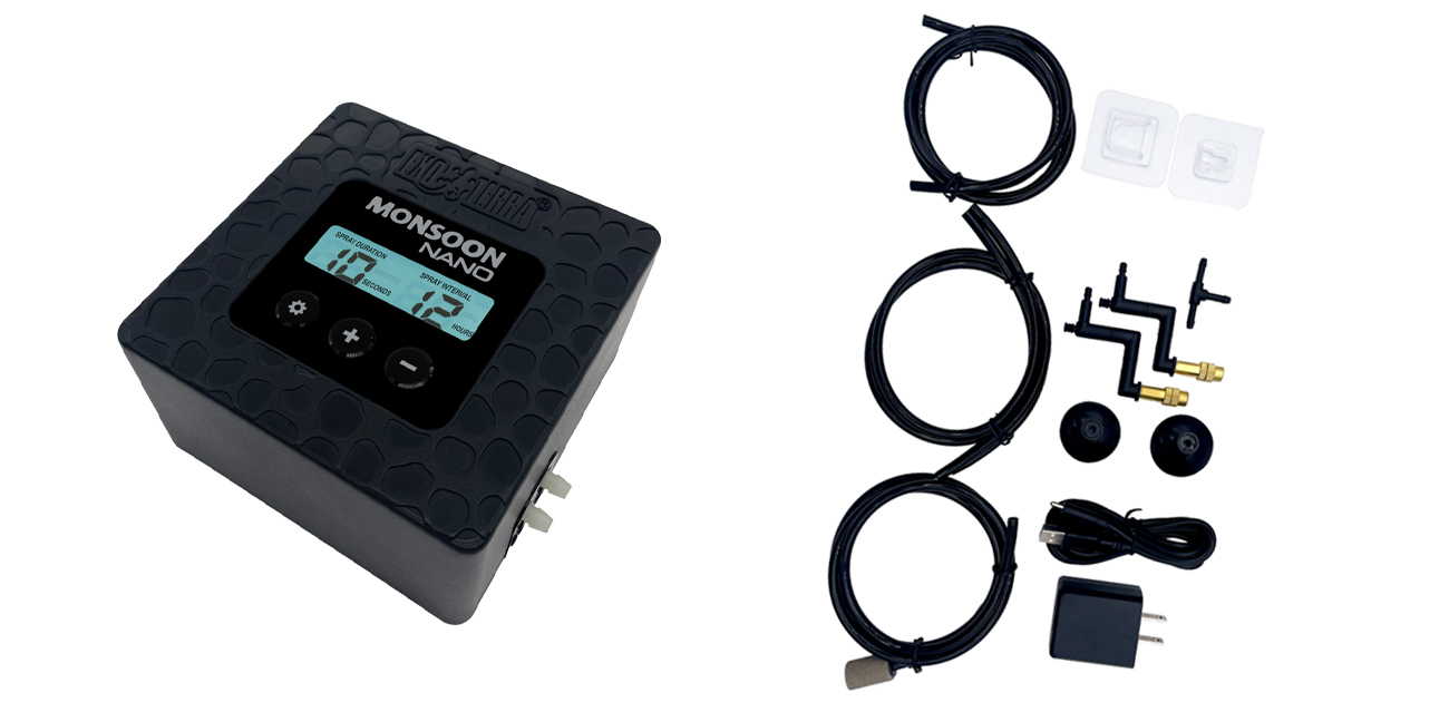 Exo Terra Monsoon Nano - Programowalny System Zraszający