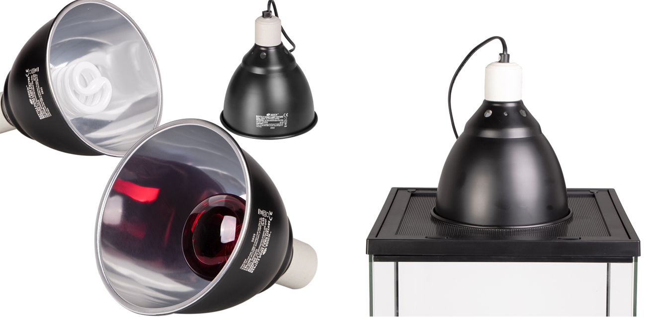 Resun Reptile Dome Lamp - lampa kloszowa z odbłyśnikiem do 150W