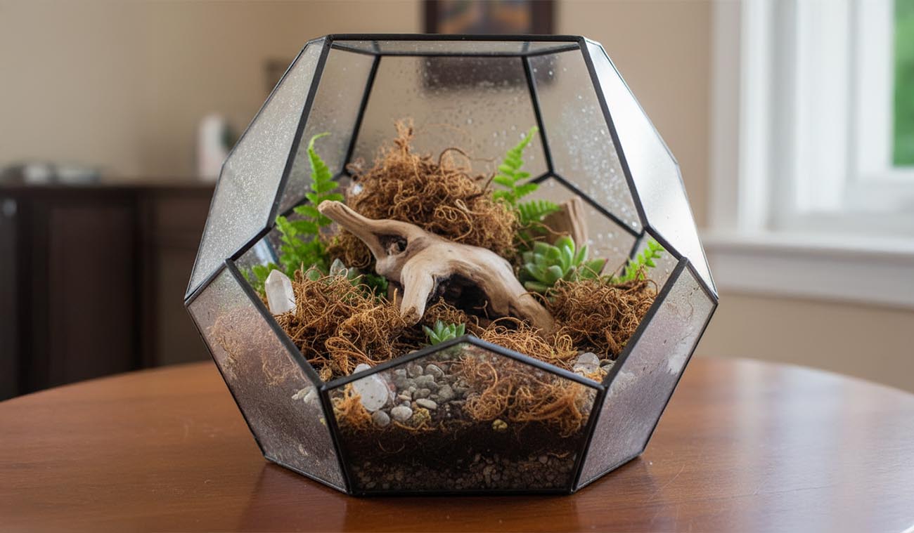 Dlaczego warto użyć w terrarium Curly Moss?