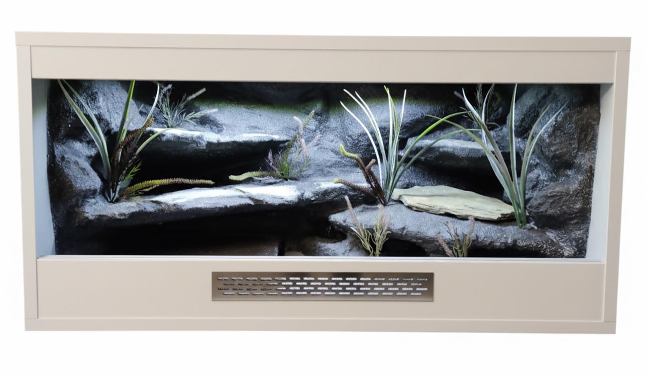 Terrarium dla Gekona Lamparciego 80x40x40cm