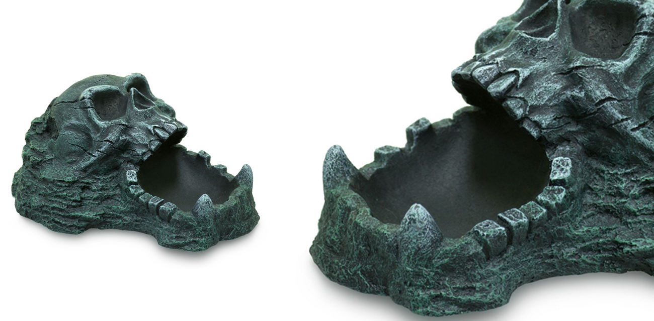 Terra Natura Miska "Skała z Czaszką" 20cm – dekoracyjna miska