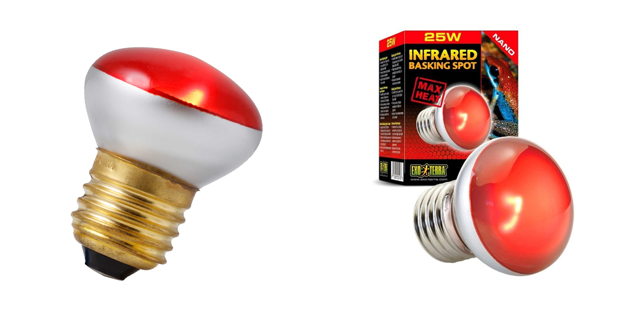 EXO TERRA Infrared Basking Spot NANO 25W – nocne i dzienne grzanie