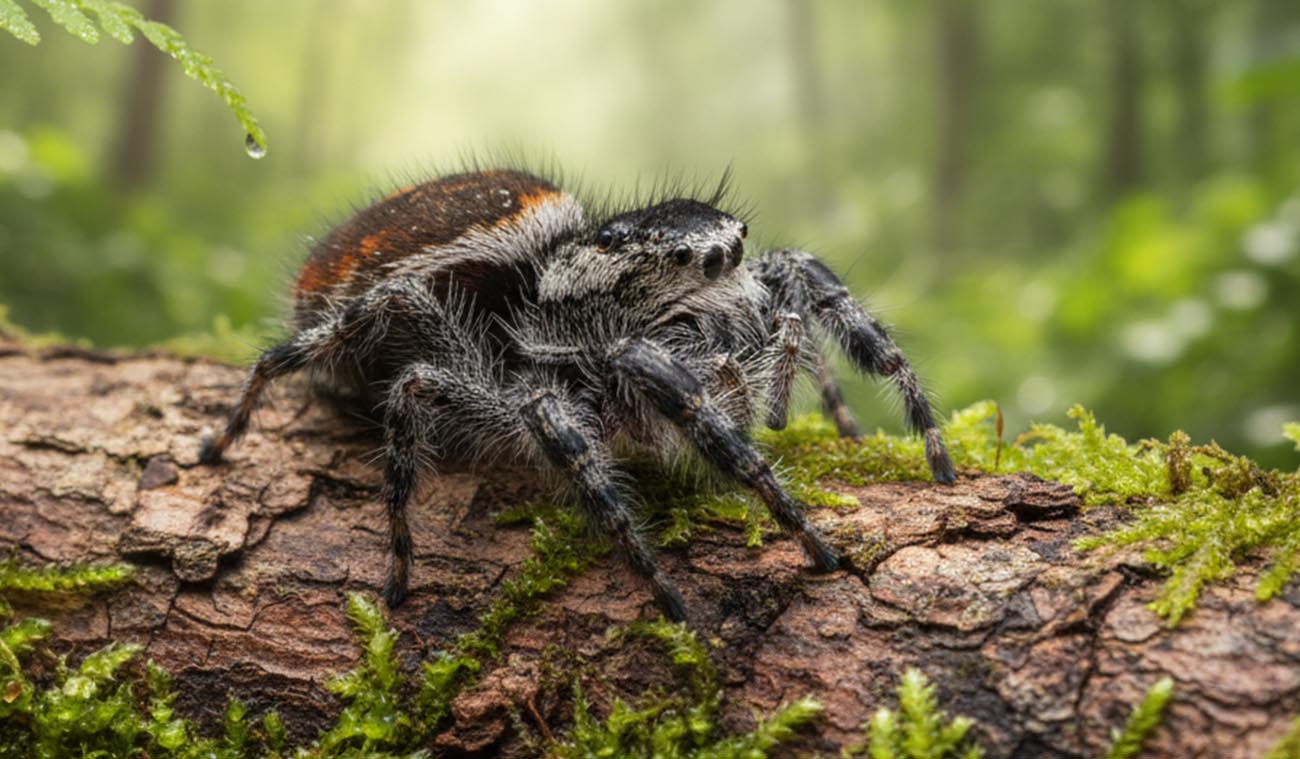 Skakun Phidippus tyrelli
