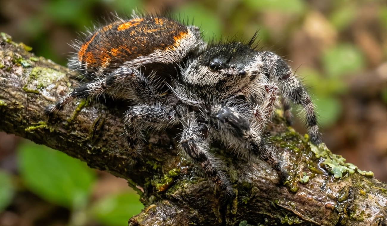 Kilka ciekawostek o Phidippus tyrelli