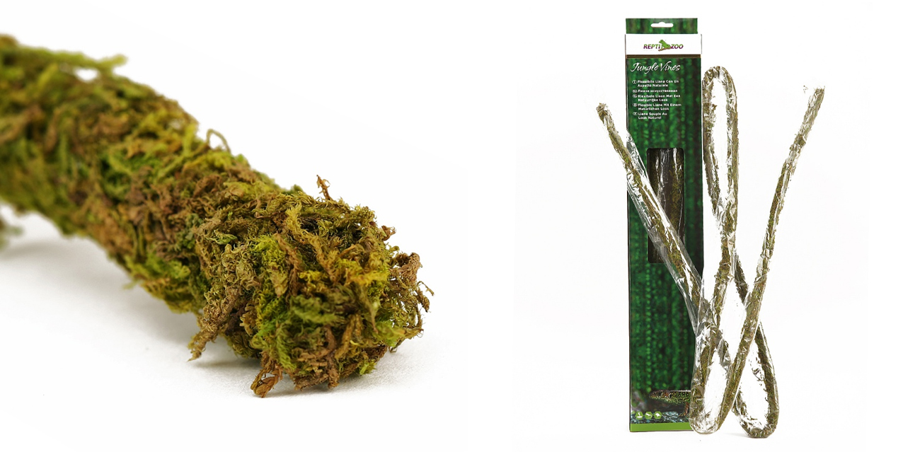Repti-Zoo gruba liana z naturalnym mchem (2 cm x 2 m)