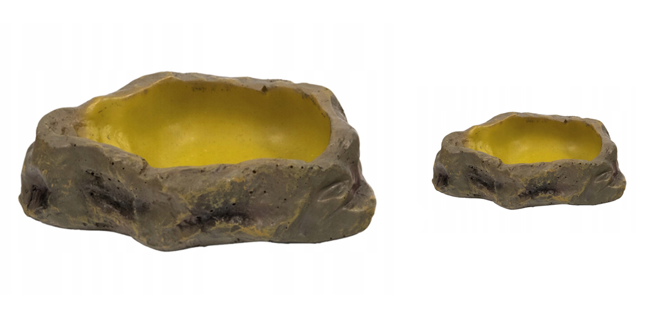 Repto Deco Water Dish XS (10 x 7,5 x 3 cm) – naturalna miska do nano terrarium
