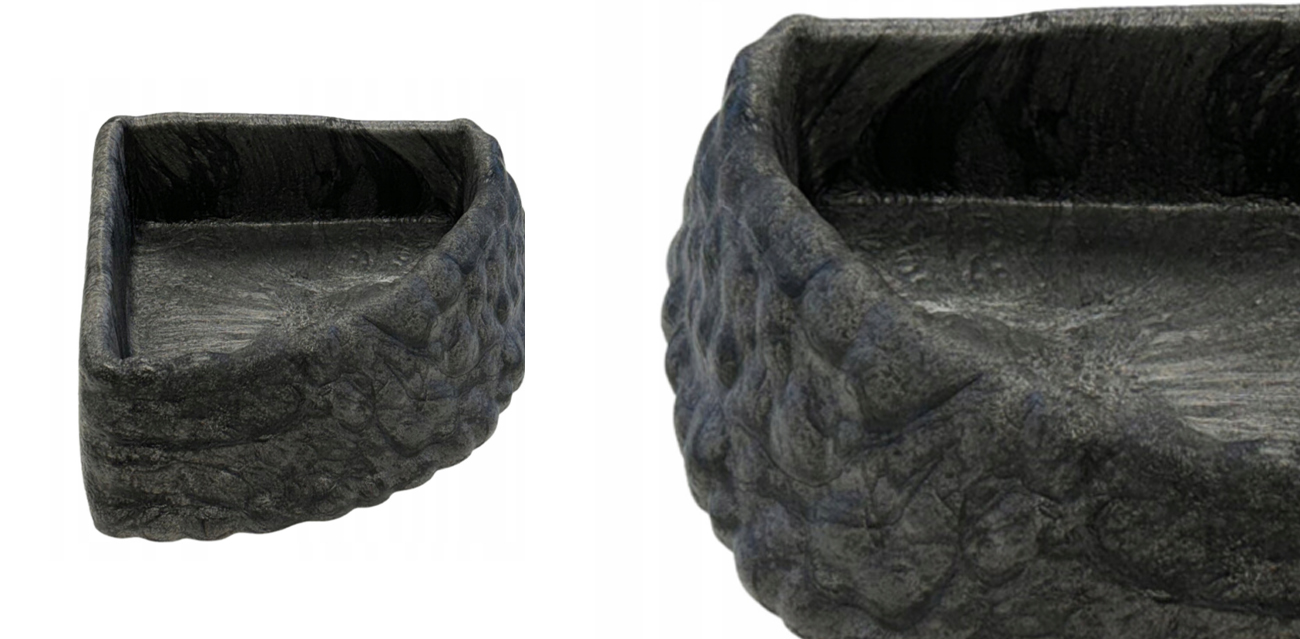 Repto Deco Cornerdish L (23x23x8 cm) – narożny basen dla węży