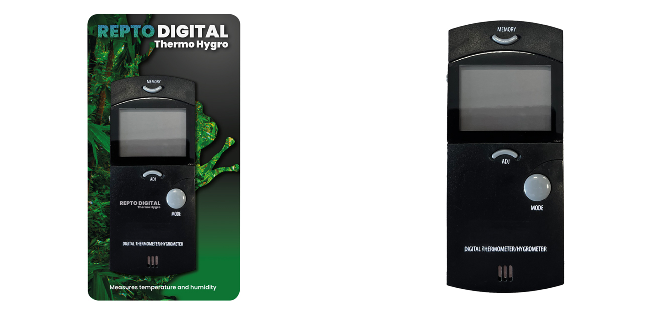 Repto Digital Thermo Hygro – precyzyjna kontrola klimatu (2w1)