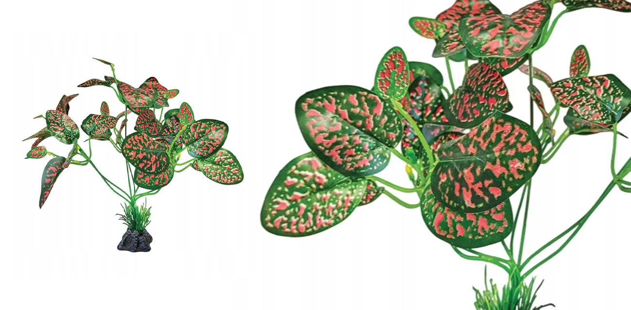 Repto Sztuczna Begonia na podstawce 15 x 30 cm