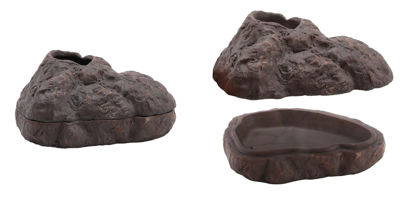 Repto Deco Shelter Brown L (26x19x14 cm) - duża kryjówka skalna