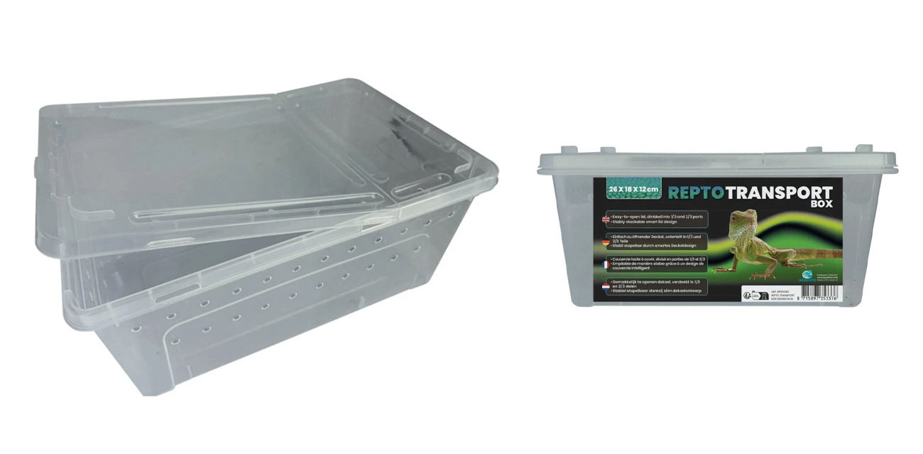 Repto Transport Box 26x18x12 cm - pojemnik transportowy (5,6 L)