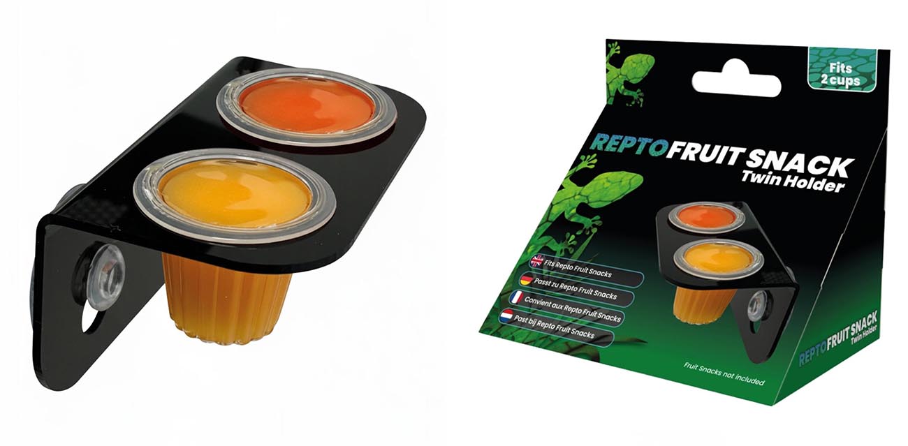 Repto Fruit Snack Holder - podwójny uchwyt na przyssawki