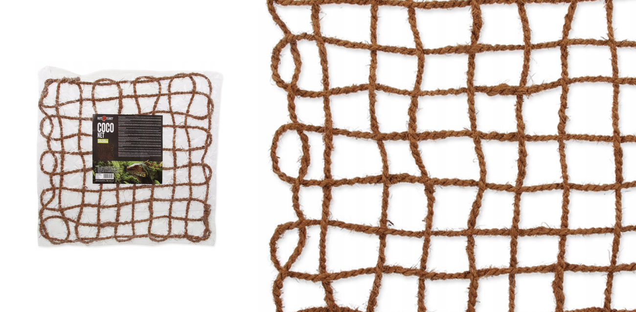 Repti Planet Coco Net 50x50 cm - naturalna siatka do wspinaczki