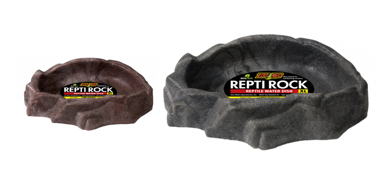 Zoo Med Repti Rock Water Dish XL (30,5x20,5x6,5 cm) - basen i miska na wodę