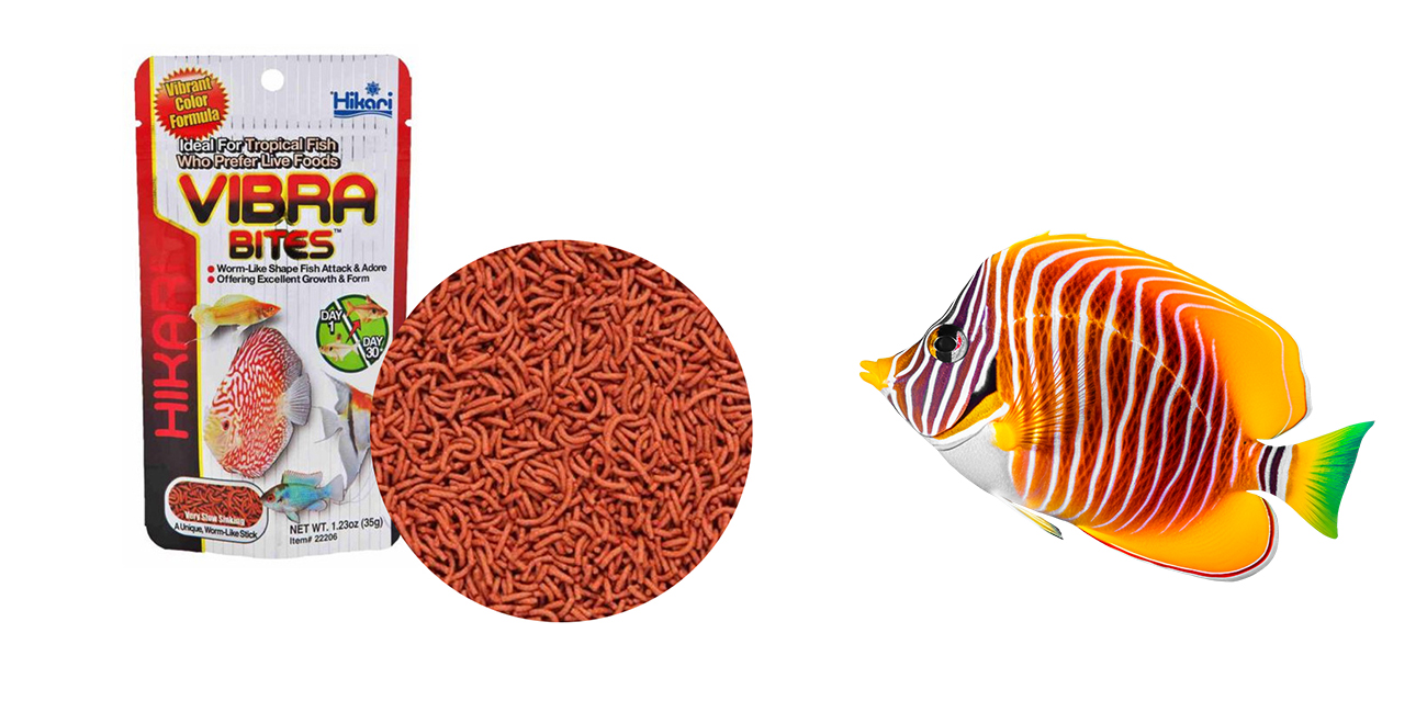 Hikari Vibra Bites (35g) - Innowacyjny granulat imitujący ochotkę