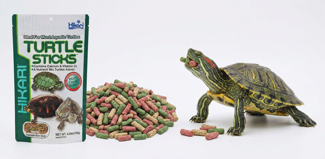 HIKARI Turtle Sticks – pokarm dla żółwi wodnych