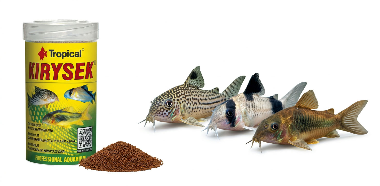Tropical Kirysek – tonący granulat dla ryb dennych