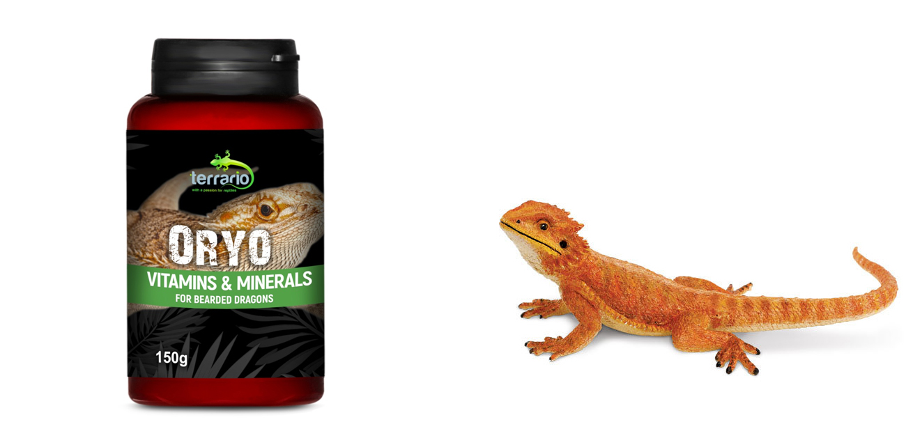Terrario ORYO for Bearded Dragons (150g) - kompletne witaminy dla agamy brodatej