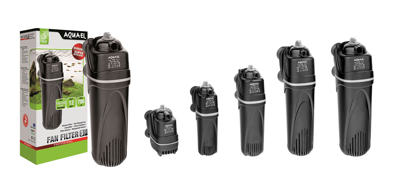 AQUAEL FAN 3 Plus - Filtr Wewnętrzny do Akwarium 250L