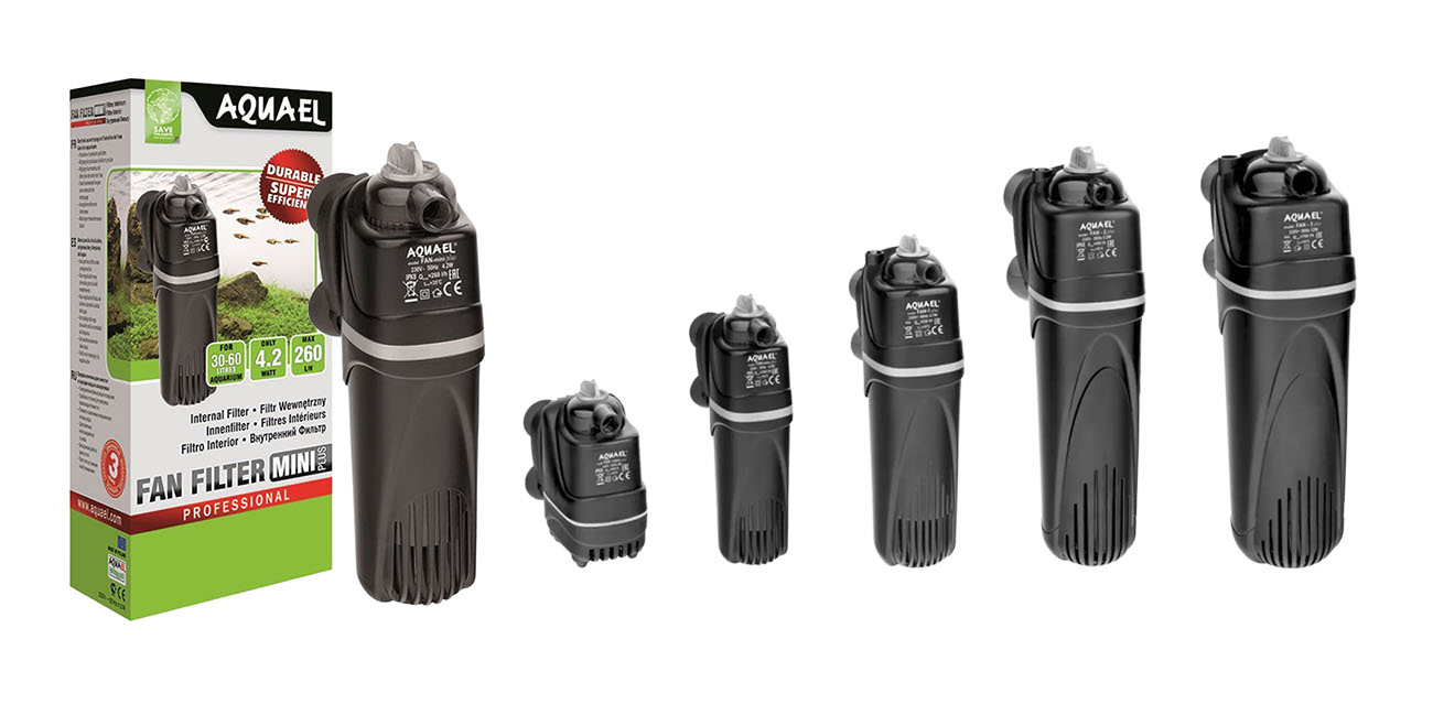 Filtr wewnętrzny AQUAEL FAN MINI PLUS do 60l