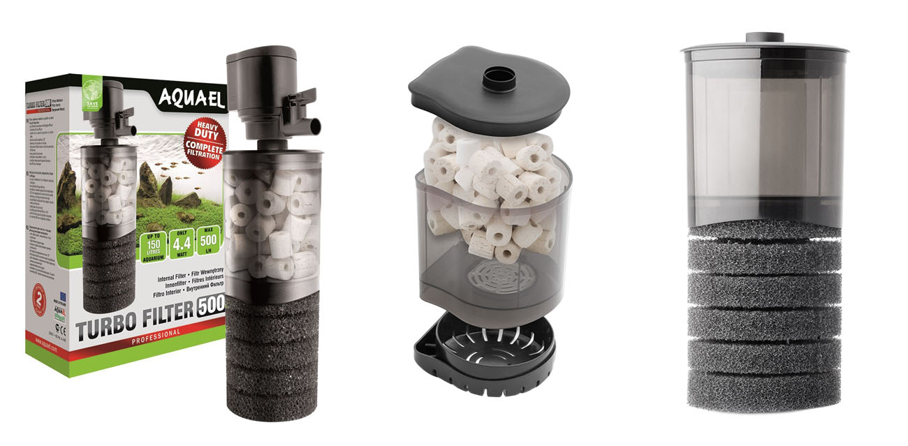 Filtr wewnętrzny AQUAEL TURBO FILTER 500 do 150l