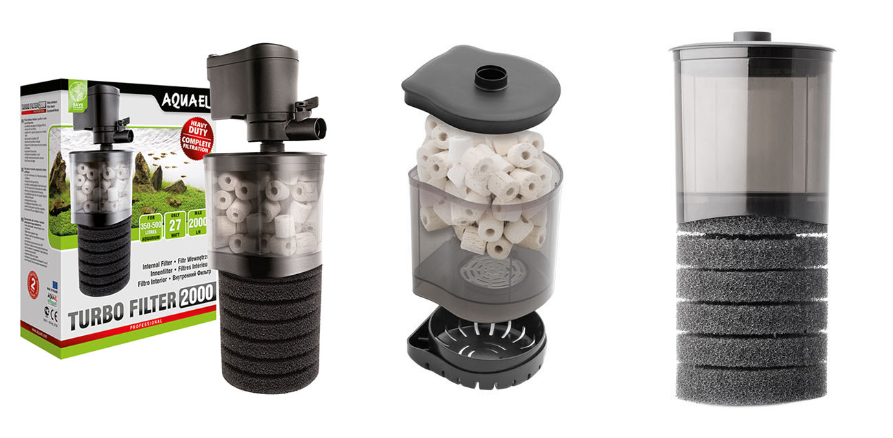 Filtr wewnętrzny AQUAEL TURBO FILTER 2000 do 500l