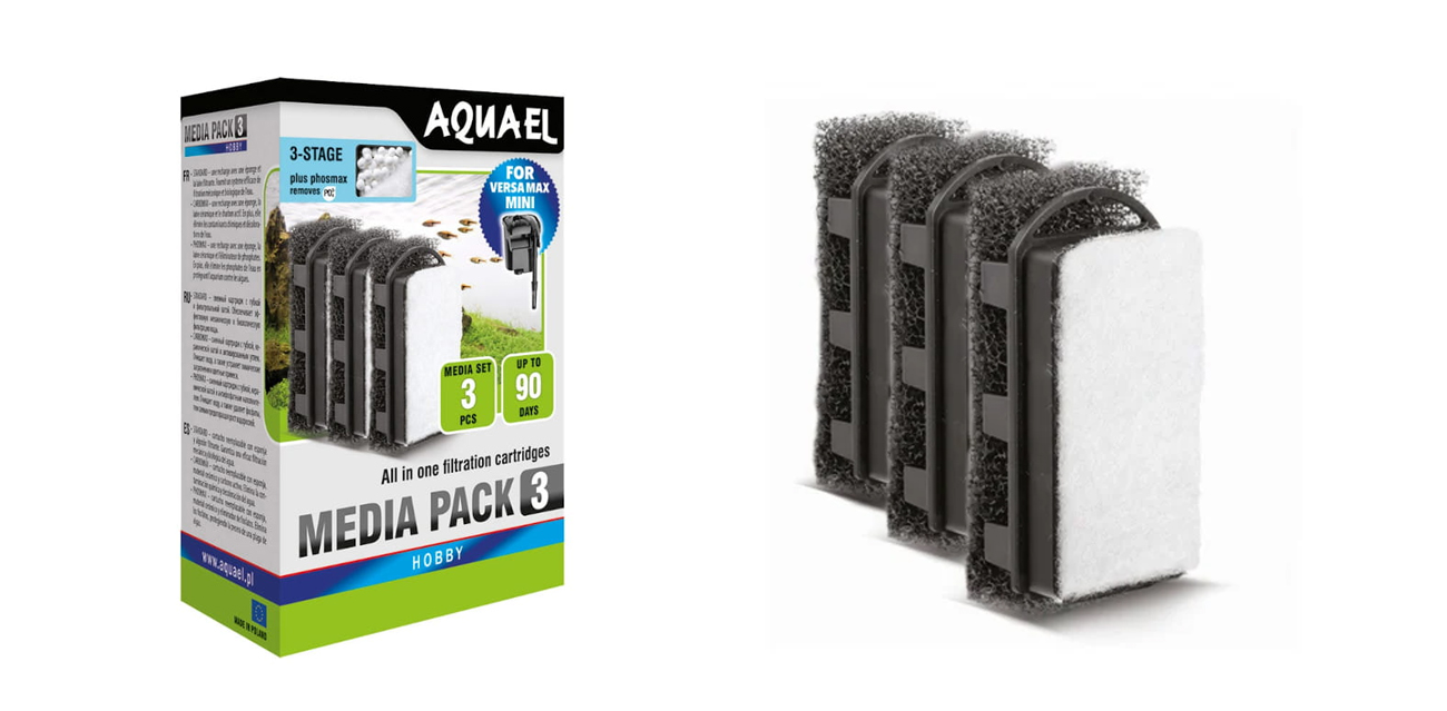 Aquael Wkład FZN-Mini PhosMAX (3 szt.) - antyglonowy wkład do filtra