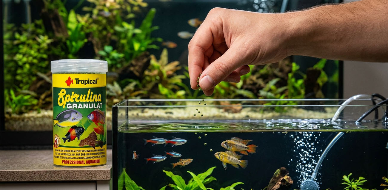 Spirulina i wsparcie odporności ryb