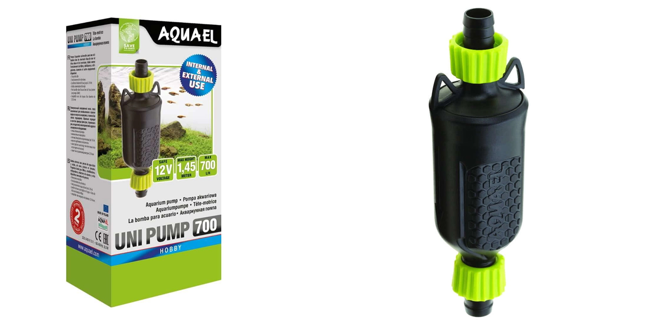 Aquael Uni-Pump 700 - niezwykle wszechstronna pompa przepływowa