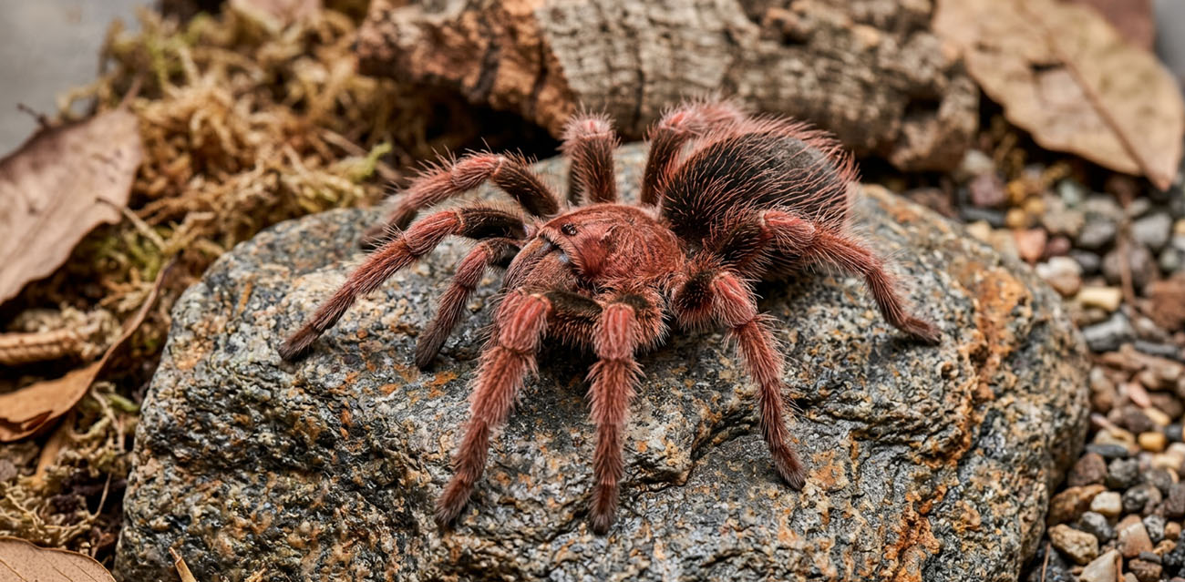 Ptasznik Grammostola rosea RED