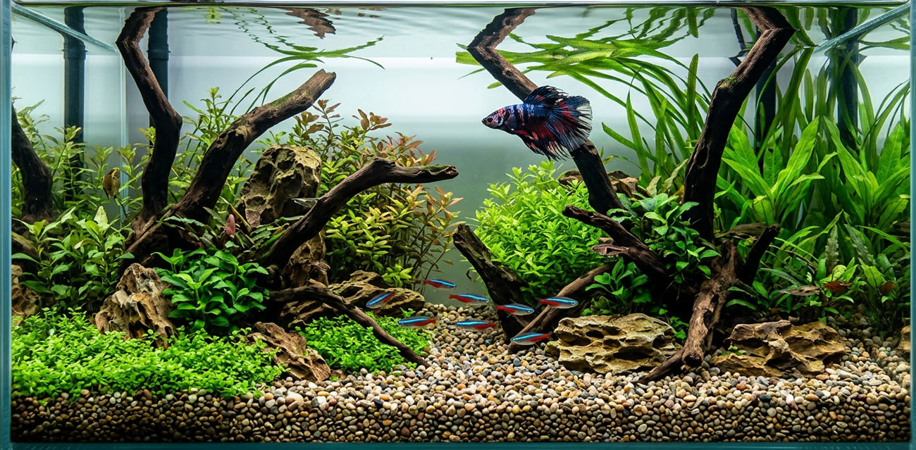 Żwir Naturalny Wielobarwny 3-5 mm AQUAEL