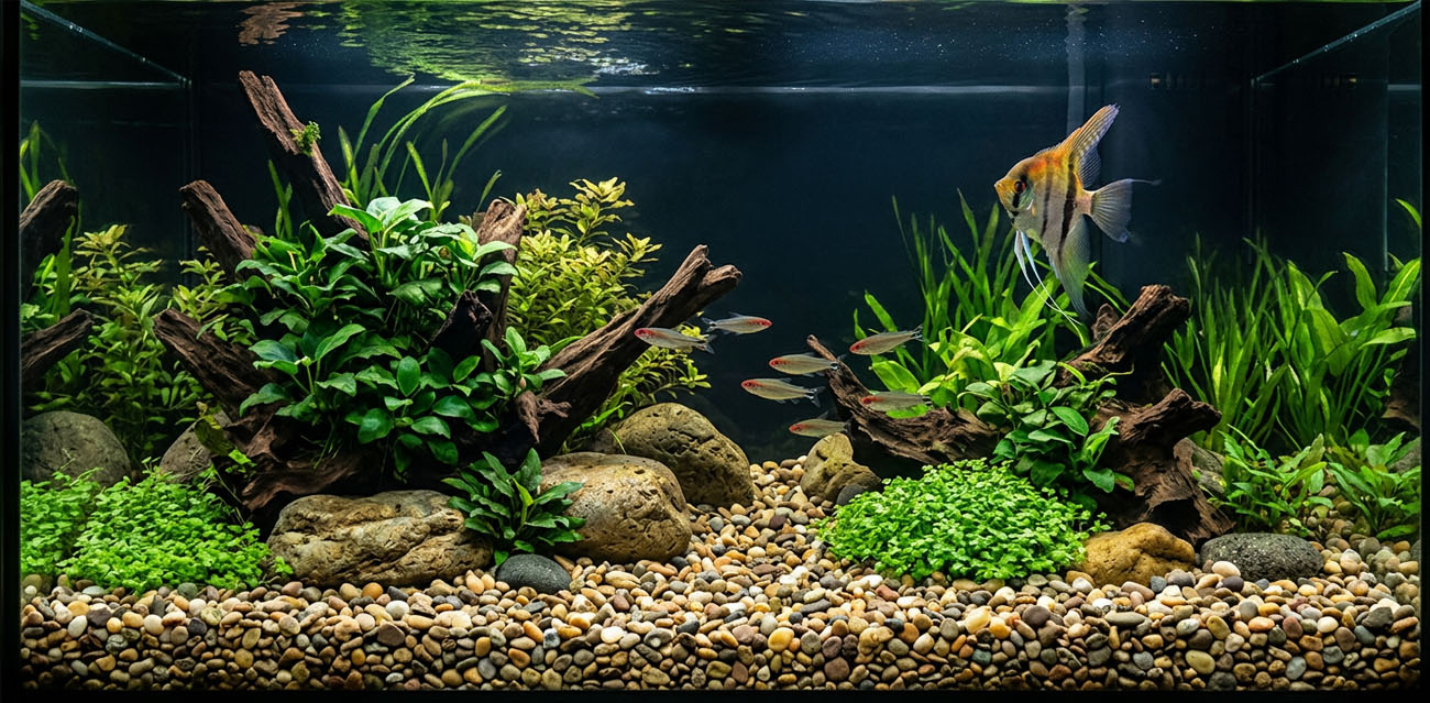 Żwir Naturalny Wielobarwny 5-10 mm AQUAEL