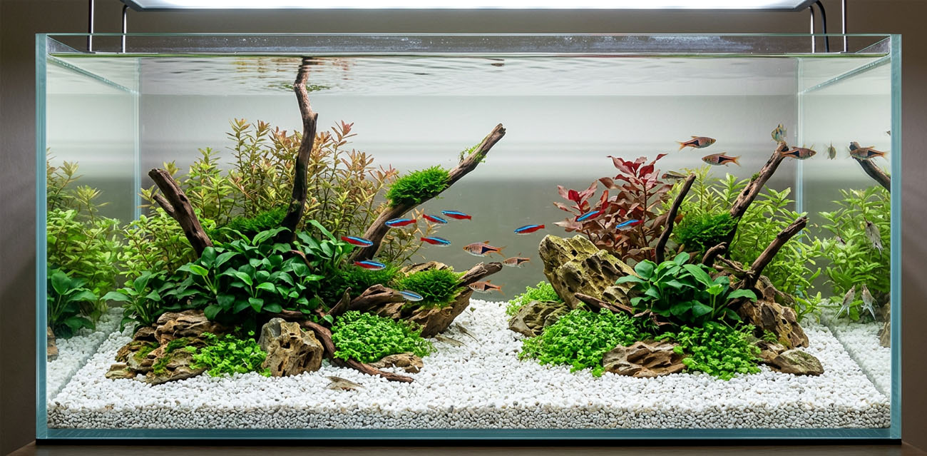Żwirek Aqua Decoris Biały AQUAEL