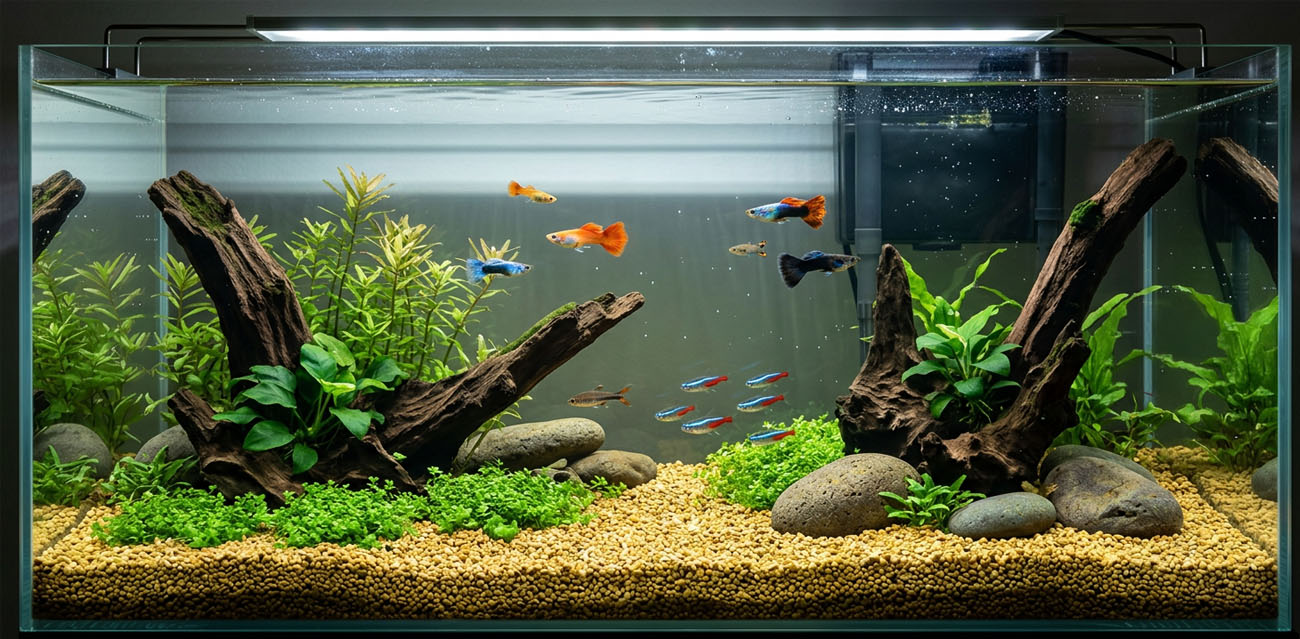 Żwirek Aqua Decoris Żółty AQUAEL