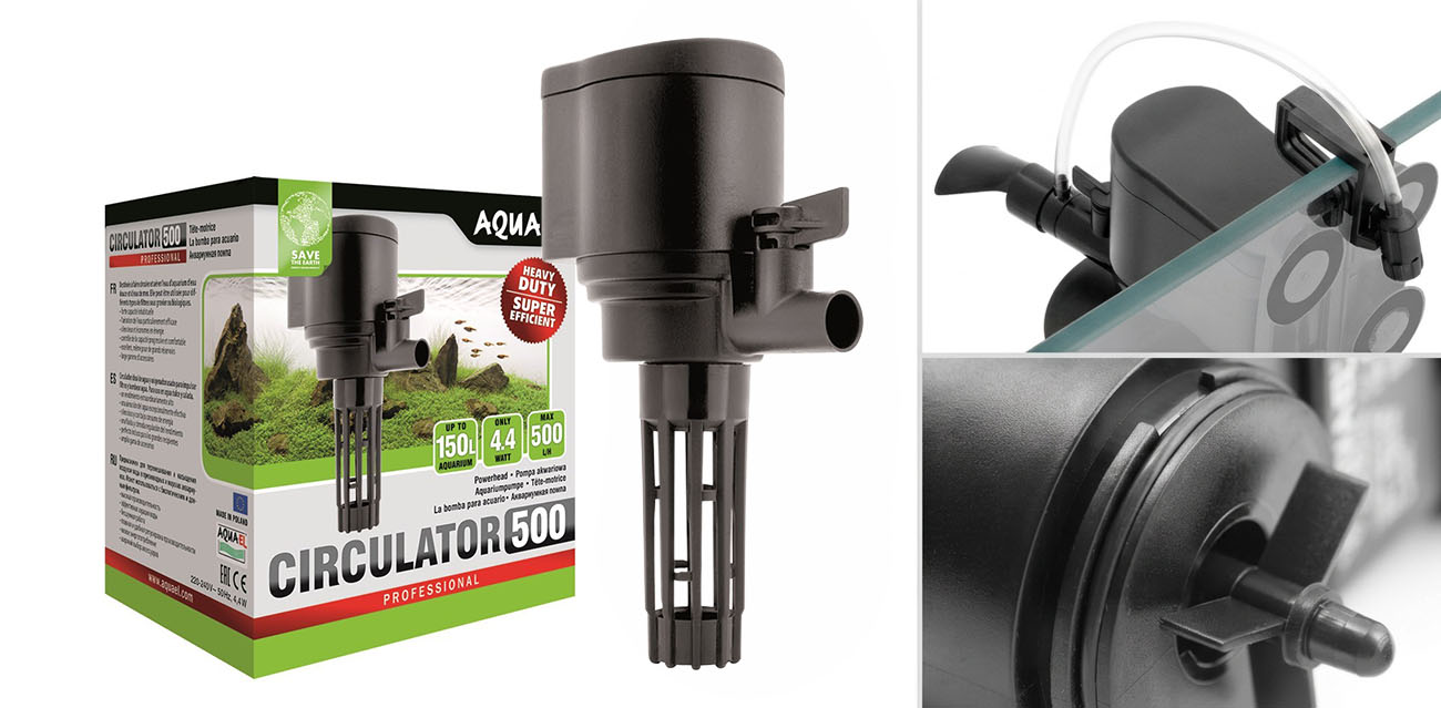 Pompa obiegowa AQUAEL Circulator 500 l/h 4,4W